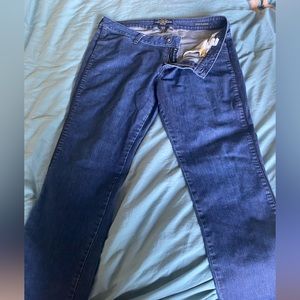 Lucky Brand Women's size 18W Jeans Ginger Straight Ankle
Dark Wash Denim Plus